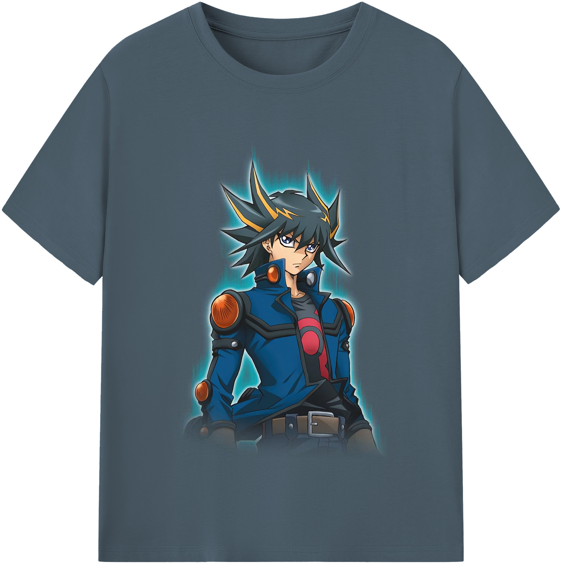 （画像用） 遊☆戯☆王 Yu-Gi-Oh! 綿100％半袖Tシャツ（フロントプリント）